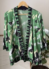 Women's MISOOK Kimono Style Cardigan Sweater Open Front Size Large L EUC