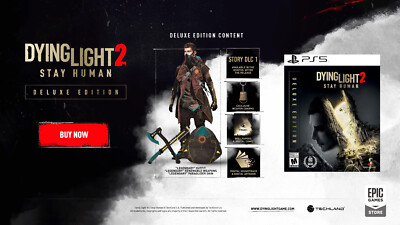 Dying Light 2 Stay Human *DELUXE EDITION* (PS5) New [ LAUNCH STEELBOOK ]