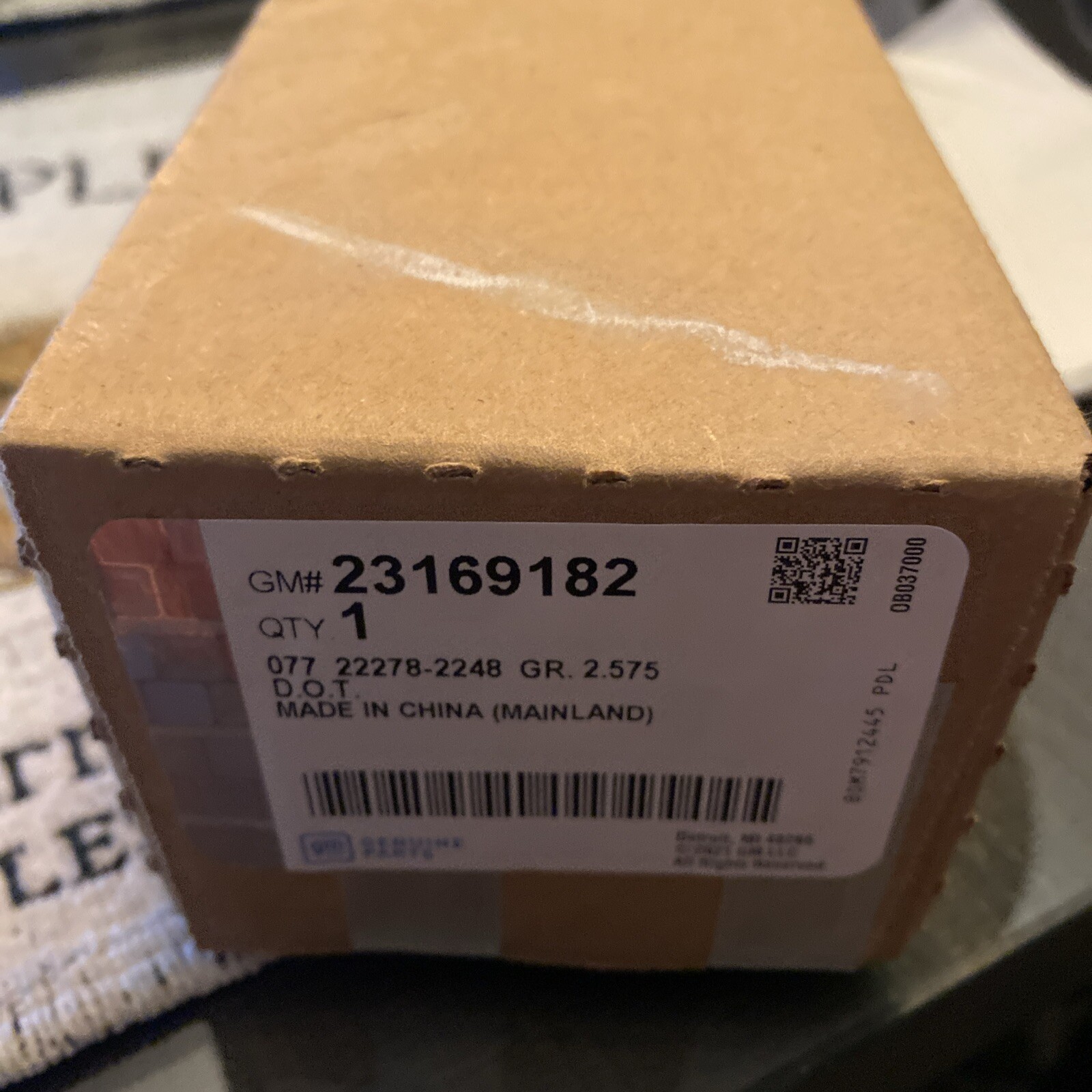 Genuine GM Side Marker Lamp 23169182 for sale online | eBay