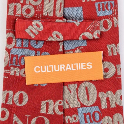 LOUISE BOURGEOIS 'Cultural Ties (No No No)', 2000 SIGNED Necktie #284/300 *NEW* - Picture 3 of 23