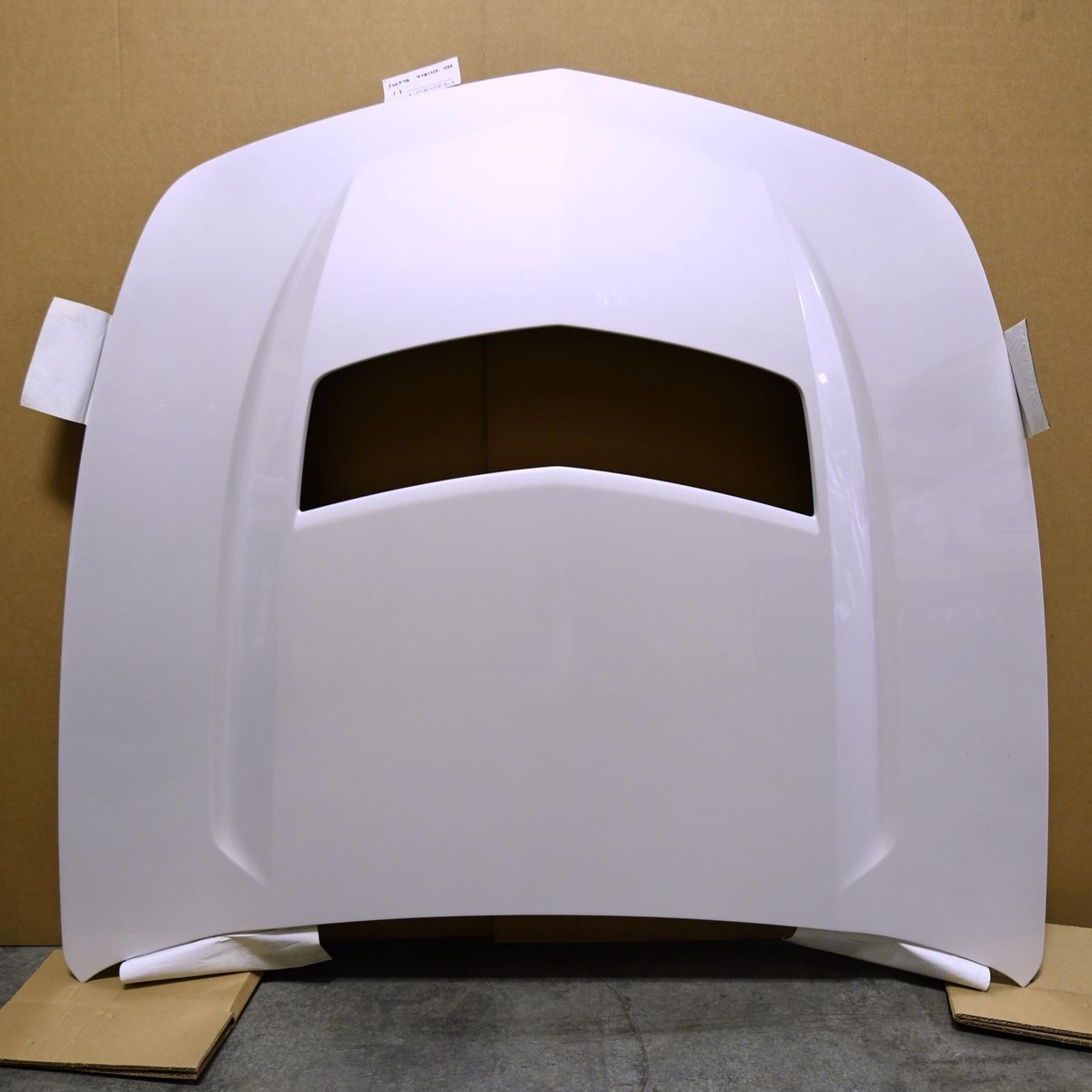 OEM GM Carbon Fiber Hood Abalone White Pearl G1W 2016-19 Cadillac