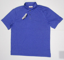 Grand Slam Performance Golf Polo Shirt Men's Size Large Classic Fit-BLUE GSKMC01
