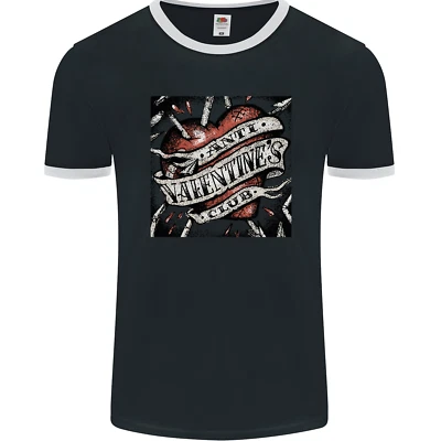 Anti Valentines Club Heart Singles Day Herren Maglietta FotL - Bild 1 von 2