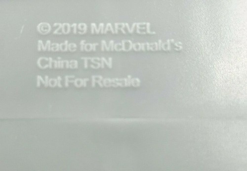 2019 Marvel Comic Mc Donald's Happy Meal Black Widow Spinning Arm USA Seller - Picture 6 of 8