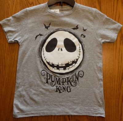 Disney Nightmare Before Christmas Jack Skellington Pumpkin King Shirt - Size S