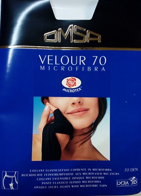 9 Paar OMSA Velour 70 Größe 2 Farbe anthrazit