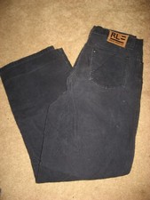 Boys  mens  Navy RALPH LAUREN POLO Corduroy Pants 20 32 x 29