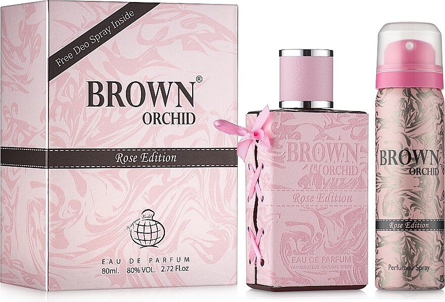 Brown Orchid Rose Edition Eau De Parfum 80ml by Fragrance