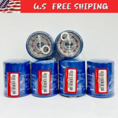 #ad 6PK For HONDA GENUINE OEM Oil Filter w Washers 15400 PLM A02 NEW SEALED $32.99