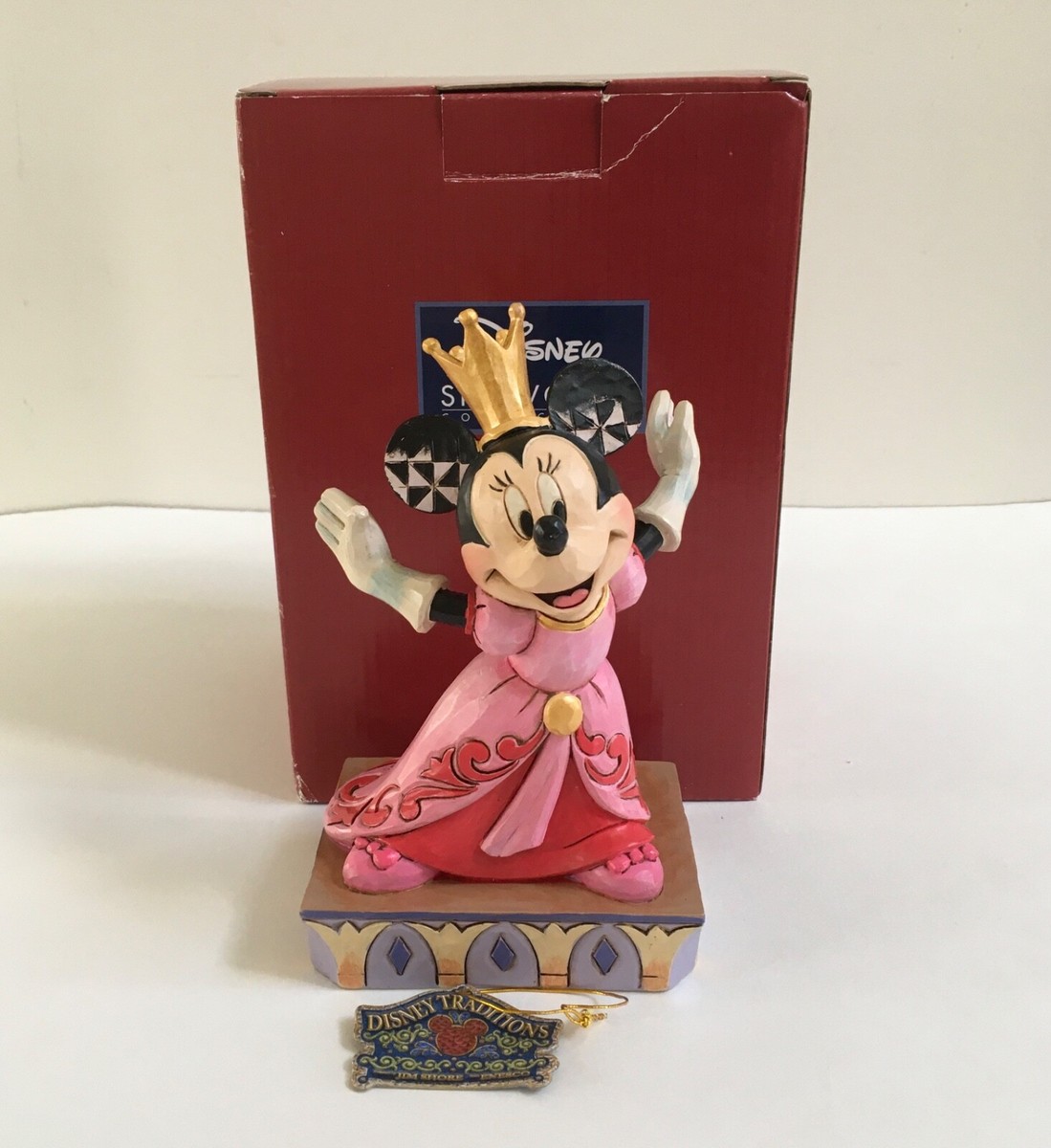 Jim Shore Disney Minnie Mouse Figurine Queen For A Day 4048655