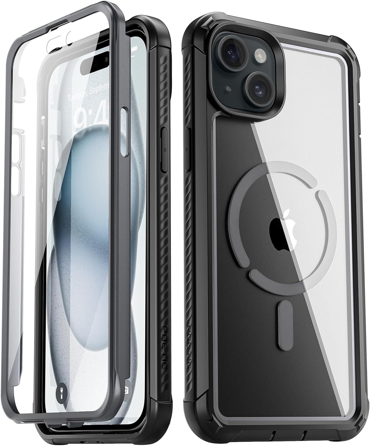 Guardian MagPro Case for iPhone 15 Plus 6.7 Inch,[Compatible with MagSafe][20 FT