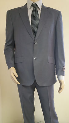 Men's Premium Quality Gray Modern Fit Dress Suits Brand New Suit 42 R