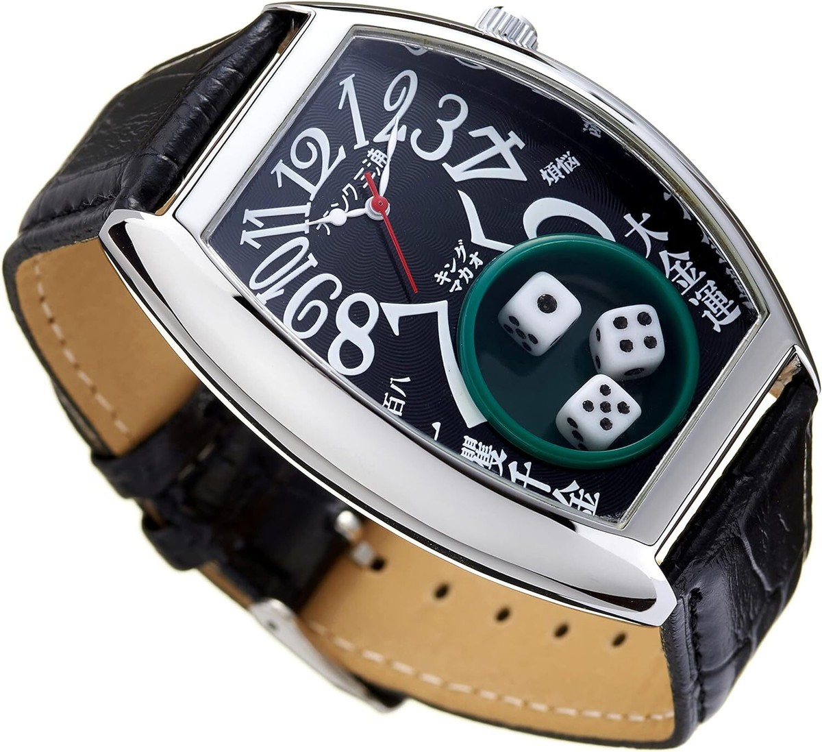 Frank Miura King Macau Gamble Watch FM12-SVBK Limited black