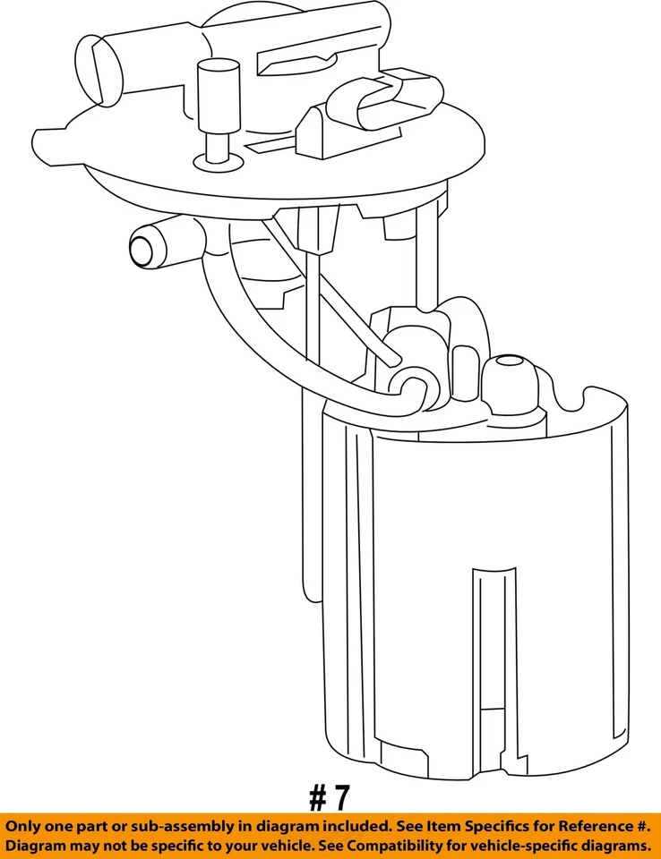 Used Fuel Pump fits: 2017 Chrysler Pacifica pump assembly gasoline Grade A Foto 4 de 4