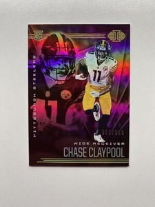 2020 Panini Illusions Football Chase Claypool Pink Foil /399 Rookie Card RC 31