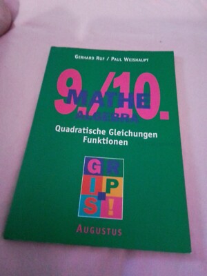 Mathe 9./10. Klasse. Algebra. Quadratische Gleichun... | Buch | Zustand sehr gut