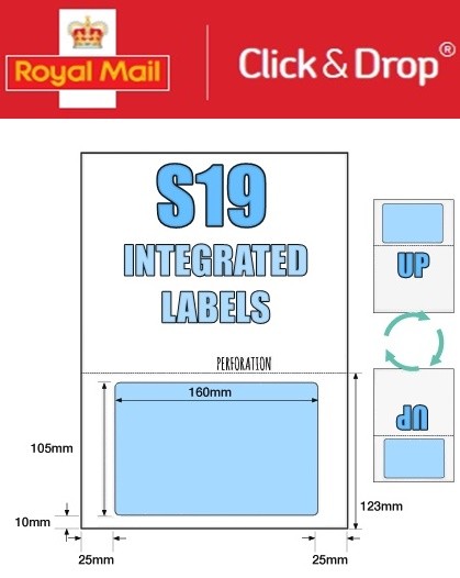 1000 Etichette Per Spedizioni Etichette Integrate Royal Mail Click - Foto 12