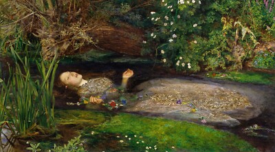 John Everett Millais : Ophelia  : Archival Quality Art Print 13x19