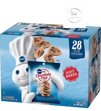 Pillsbury Soft Baked Mini Chocolate Chip Cookies 1.5 oz, 28 Ct Great Deal