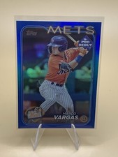 2024 Topps Pro Debut - Blue Foil #PD-158 Marco Vargas /150 (RC) New York Mets