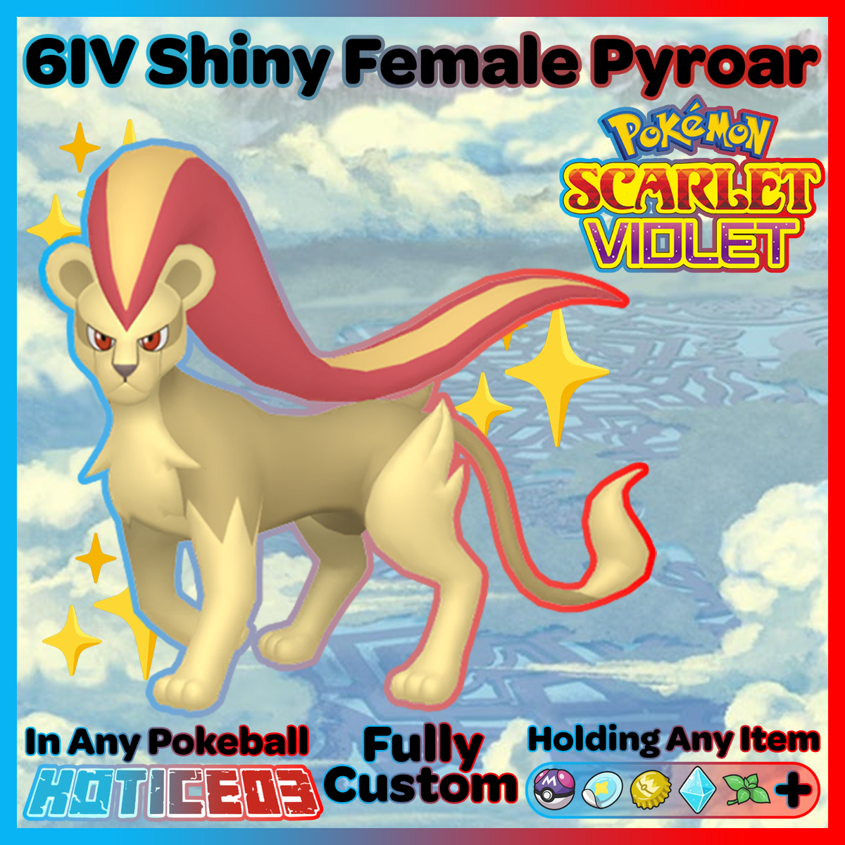 Pyroarite Pokemon Pokemon Pyroar Shiny