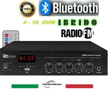 AMPLIFICATORE FILODIFFUSIONE 100 WATT PDM 45  4-16 OHM +BLUETOOTH+RADIO FM+USB