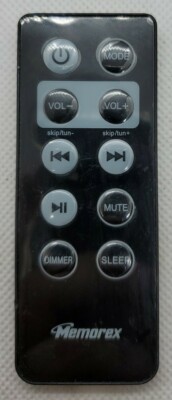 Memorex Mi2001 R Original Audio Receiver Remote Control