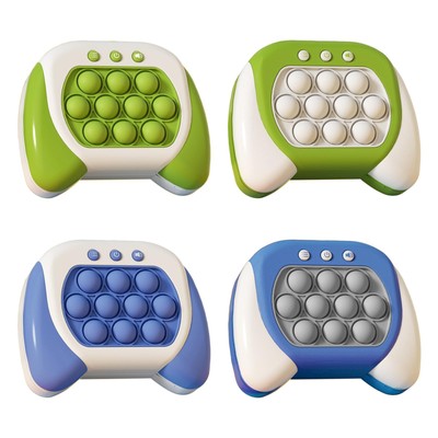 Quick Push Bubbles Game Console Decompression Whack-a-mole Fidget Sensory Toy