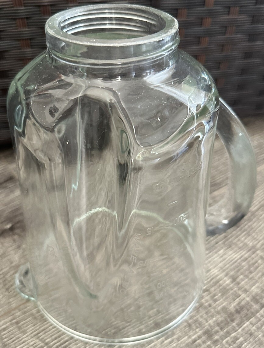 Reemplazo De 5 Tazas 40 Oz Redondo Vidrio Licuadora Jarra Y Contenedor 5 Tazas Sustituye El Frasco 3310-656 Para La Licuadora Hamilton Beach - Foto 7