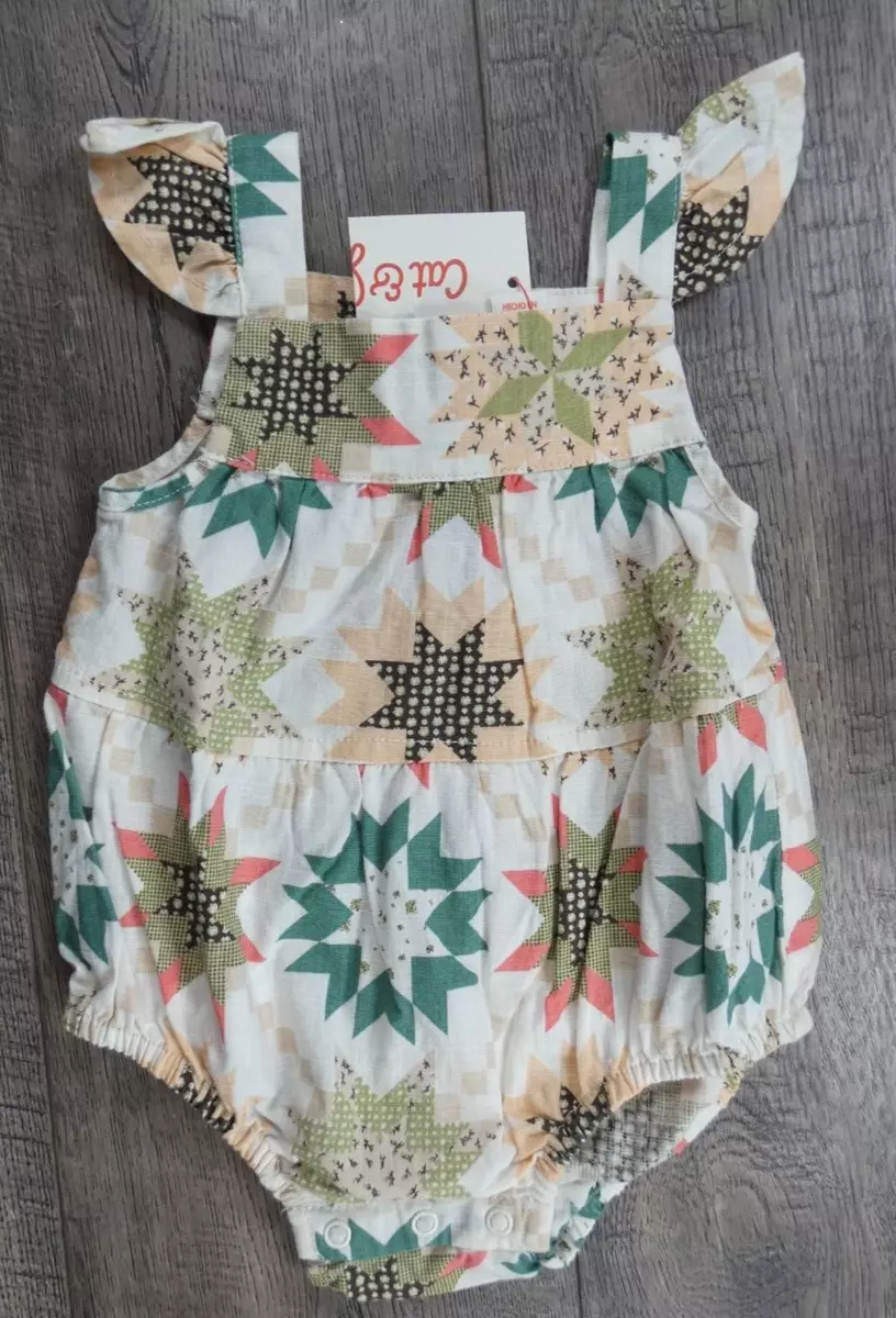 Baby Girl Clothes New Cat Jack Newborn Fun Star Design Romper