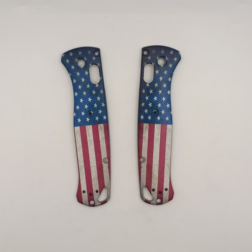 Custom Made USA Flag War Edition TC4 Grip Handle Scales for Benchmade Bugout 535 - Bild 13 von 19