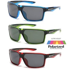 POLARIZED Nitrogen Men's Sports Baseball Hunting Fishing Golfing Wrap Sunglasses
