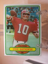 1980 Topps Football Card  #289 Steve Bartkowski    (93706)