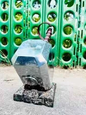 Thor Hammer Mjolnir Metal Replica Cosplay Prop Avengers Gift 1:1 Scale Marvel