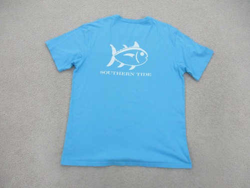 Southern Tide Shirt Adult Large Blue 