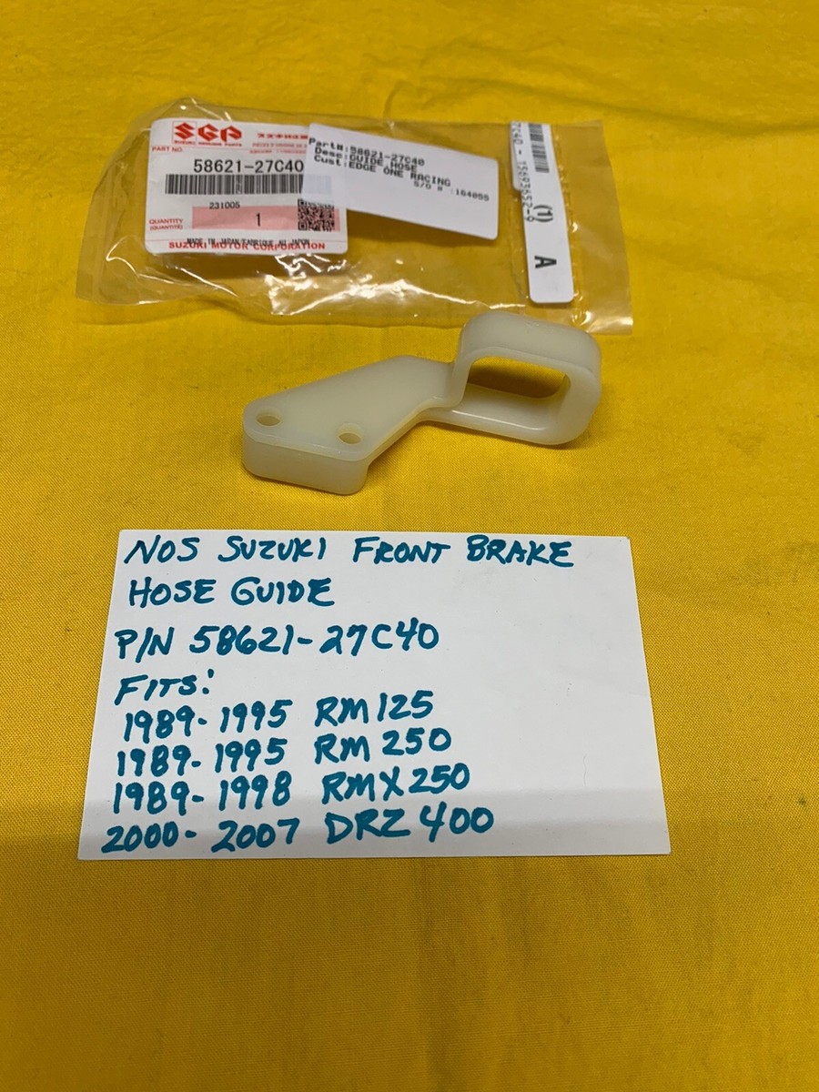 NEW OEM SUZUKI Front Brake Hose Guide RM125 RM250 RMX250 DRZ