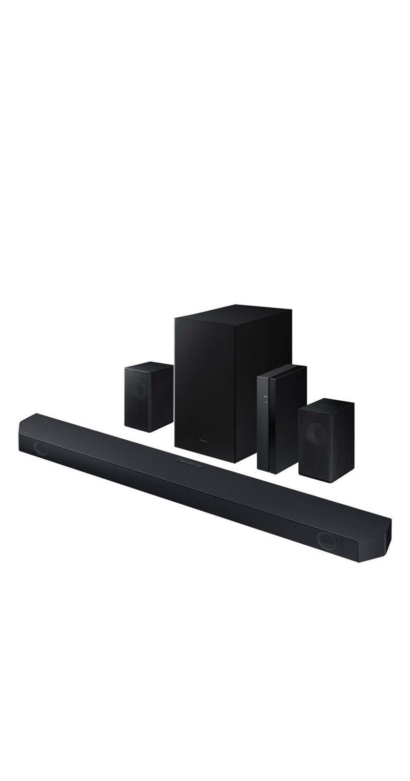 Samsung Q-series 5.1 Channel Sound Bar with Wireless Subwoofer, Q-Symphony