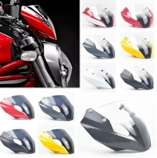 2014-2017 Ducati Monster 821 1200 Windshield Windscreen Front Trim Sport Fairing
