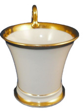 Antique Early 19thC Nymphenburg Porcelain Biedermeier Cup Porzellan Tasse German