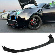 PER ALFA ROMEO MITO ABS SPLITTER NERO LUCIDO PARAURTI ANTERIORE LABBRO SPLITTER SPOILER