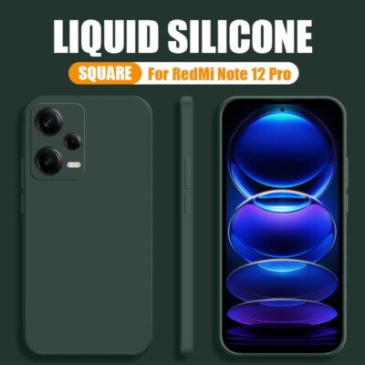 Liquid Silicone Case Cover For Xiaomi Redmi Note 13 11 12 Pro 10 14T 13T 12T 11T
