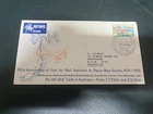 (177) Papua New Guinea FDC (First Day Cover) 1984 - 1st New Zealand Airmail