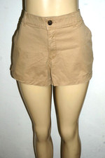 NWT GAP WOMENS MOJAVE BROWN MID RISE KHAKI SHORTS SIZE 14