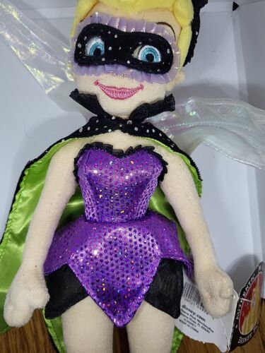 Authentic Disney Parks Halloween Witch Fairy Tinkerbell Plush 16" Doll - Afbeelding 1 van 10