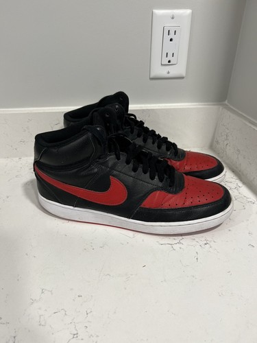 Nike Court Vision Mid Basketball Shoe Men's size 9.5 Dm8682-001 | eBay