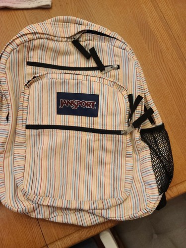 Jansport Big Student Backpack Ivory w 