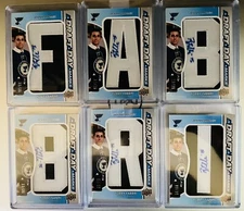 2015-16 SPGU Robby Fabbri AUTO RC /35 Draft Day Marks Complete Set