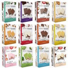 Power Crunch Energy Protein Bars 12-14g Protein Variety of Flavors 5 or 8 Bars