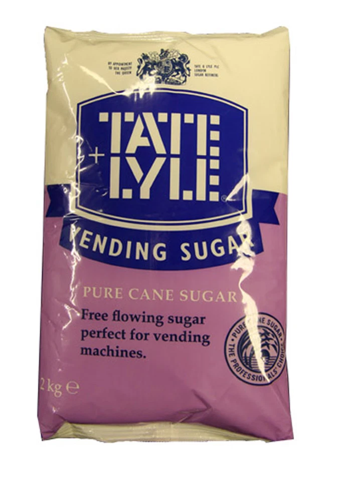 TATE + LYLE vending sugar bulk vending ingredients for vending catering in cup