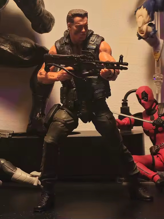 Special Delta Force Commando Matrix Schwarz 1:12 Scale Action Figure Model